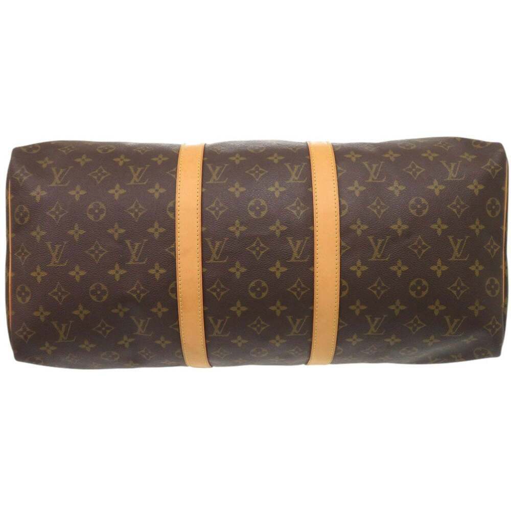 LOUIS VUITTON Brown Monogram Keepall 50 Boston Bag - Picture 3 of 10